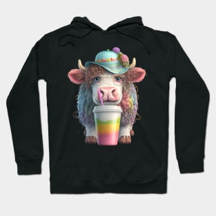 Small Fluffy Cow Hoodie